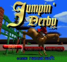 Image n° 1 - screenshots  : Jumpin' Derby